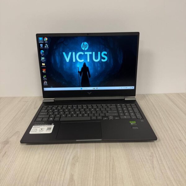 Ігровий ноутбук HP Victus 16-s0076nr / 16.1" (1920x1080) IPS / AMD Ryzen 5 7640HS (6 (12) ядра по 4.3 - 5.0 GHz) / 16 GB DDR5 / 512 GB SSD / nVidia GeForce RTX 4060, 8 GB GDDR6, 128-bit / WebCam - Зображення 2