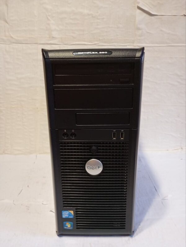 ПК Dell Optiplex 380 Tower / Intel Core 2 Quad Q6600 (4 ядра по 2.4 GHz) / 8 GB DDR3 / 500 GB HDD / Intel GMA Graphics / DVD-RW - Зображення 3