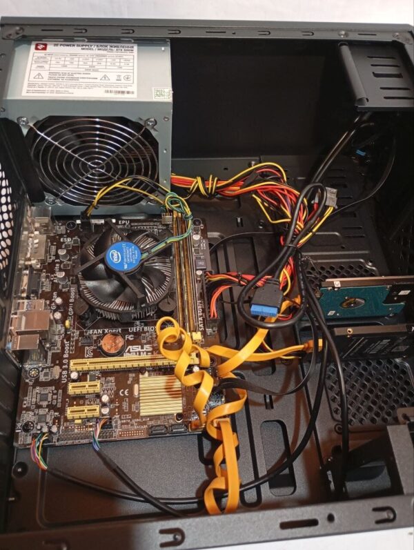 ПК Б-клас Vinga CS204B Tower / Intel Core i5-4690 (4 ядра по 3.5 - 3.9 GHz) / 16 GB DDR3 / 256 GB SSD + 1000 GB HDD / Intel HD Graphics 4600 / 500W + миша - Зображення 6