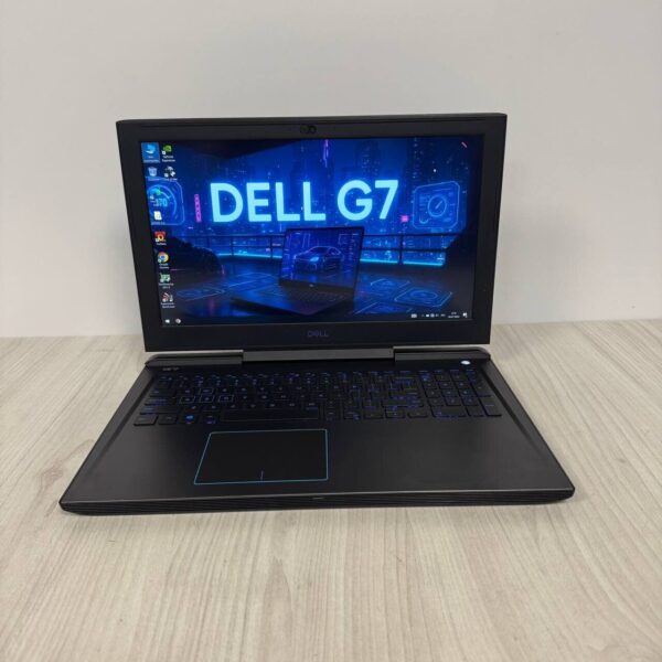Ігровий ноутбук Б-клас Dell G7 15 7588 / 15.6" (1920x1080) IPS / Intel Core i7-8750H (6 (12) ядер по 2.2 - 4.1 GHz) / 16 GB DDR4 / 256 GB SSD NVMe + 1000 GB HDD / nVidia GeForce GTX 1060 Max-Q, 6 GB GDDR5, 192-bit / WebCam - Зображення 2
