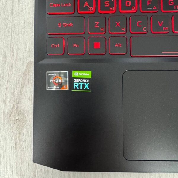 Ігровий ноутбук Б-клас Acer Nitro 5 AN515-45 / 15.6" (1920x1080) IPS / AMD Ryzen 5 5600H (6 (12) ядер по 3.0 - 4.2 GHz) / 16 GB DDR4 / 512 GB SSD NVMe / nVidia GeForce RTX 3050, 4 GB GDDR6, 128-bit / WebCam - Зображення 8