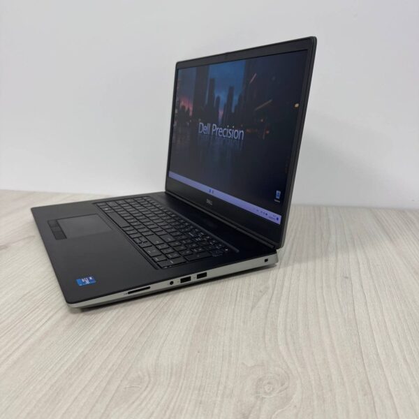 Мобільна робоча станція Б-клас Dell Precision 7760 / 17.3" (3840x2160) IPS / Intel Core i7-11850H (8 (16) ядер по 2.5 - 4.8 GHz) / 32 GB DDR4 / 512 GB SSD NVMe / nVidia RTX A5000, 16 GB GDDR6, 256-bit / WebCam - Зображення 5