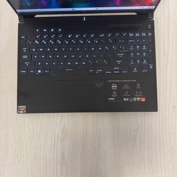 Ігровий ноутбук Б-клас Asus TUF Gaming Advantage A16 FA617NS / 16" (1920x1200) IPS / AMD Ryzen 7 7735HS (8 (16) ядер по 3.2 - 4.75 GHz) / 16 GB DDR5 / 512 GB SSD NVMe / AMD Radeon RX 7600S, 8 GB GDDR6, 128-bit / WebCam - Зображення 7