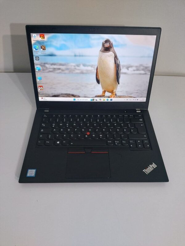 Ноутбук Lenovo ThinkPad T480s / 14" (1920x1080) TN / Intel Core i5-8250U (4 (8) ядра по 1.6 - 3.4 GHz) / 12 GB DDR4 / 256 GB SSD M.2 / Intel UHD Graphics 620 / WebCam + Бездротова мишка - Зображення 2