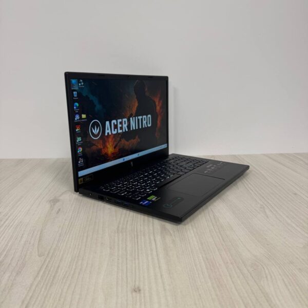 Ігровий ноутбук Acer Nitro V15 ANV15-51 / 15.6" (1920x1080) IPS / Intel Core i7-13620H (10 (16) ядер по 2.4 - 4.9 GHz) / 16 GB DDR5 / 512 GB SSD NVMe / nVidia GeForce RTX 4060, 8 GB GDDR6, 128-bit / WebCam - Зображення 4