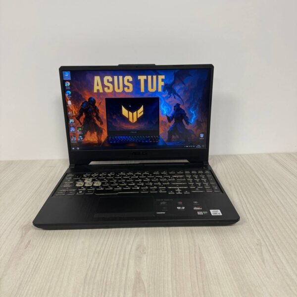 Ігровий ноутбук Asus TUF Gaming F15 FX506LI / 15.6" (1920x1080) IPS / Intel Core i5-10300H (4 (8) ядра по 2.5 - 4.5 GHz) / 16 GB DDR4 / 256 GB SSD NVMe / nVidia GeForce GTX 1650 Ti, 4 GB GDDR6, 128-bit / WebCam - Зображення 2