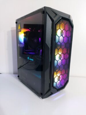 Ігровий ПК 1stPlayer X6 Fire Base Tower / Intel Core i7-6700K (4 (8) ядра по 4.0 - 4.2 GHz) / 24 GB DDR4 / 512 GB SSD M.2 + 500 GB HDD / nVidia GeForce GTX 1080 Ti, 11 GB GDDR5X, 352-bit / 700W / Кабелі підключення