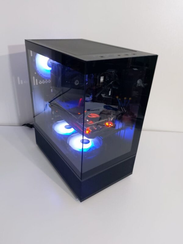Ігровий ПК 1stPlayer Mi7-A Tower / Intel Core i7-9700 (8 ядер по 3.0 - 4.7 GHz) / 32 GB DDR4 / 1000 GB SSD M.2 / nVidia GeForce RTX 2080 Ti, 11 GB GDDR6, 352-bit / 650W + Кабелі підключення - Зображення 2