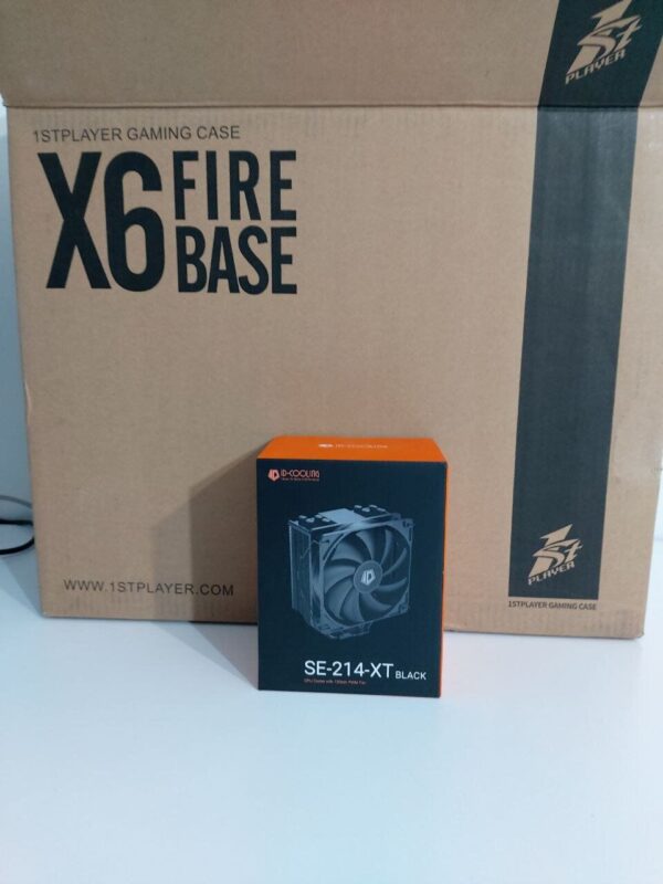 Ігровий ПК 1stPlayer X6 Fire Base Tower / Intel Core i7-6700K (4 (8) ядра по 4.0 - 4.2 GHz) / 24 GB DDR4 / 512 GB SSD M.2 + 500 GB HDD / nVidia GeForce GTX 1080 Ti, 11 GB GDDR5X, 352-bit / 700W / Кабелі підключення - Зображення 7