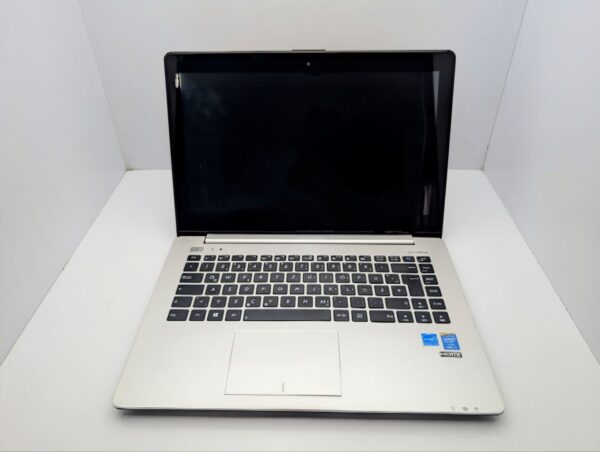 Ноутбук Asus S451L / 14" (1366x768) TN Touch / Intel Core i5-4200U (2 (4) ядра по 1.6 - 2.6 GHz) / 8 GB DDR3 / 500 GB HDD / Intel HD Graphics 4400 / WebCam - Зображення 3