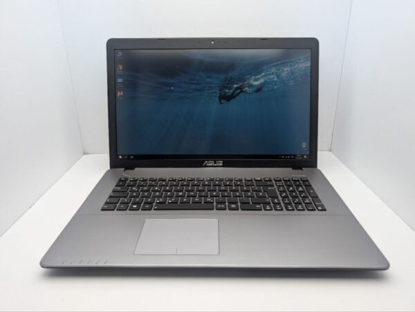 Ноутбук Asus X750 / 17.3'' (1600x900) TN / Intel Core i5-4200U (2 (4) ядра по 1.6 - 2.6 GHz) / 16 GB DDR3 / 1000 GB HDD / nVidia GeForce GT 740M, 2 GB GDDR3, 64-bit / WebCam / DVD-ROM - Зображення 2
