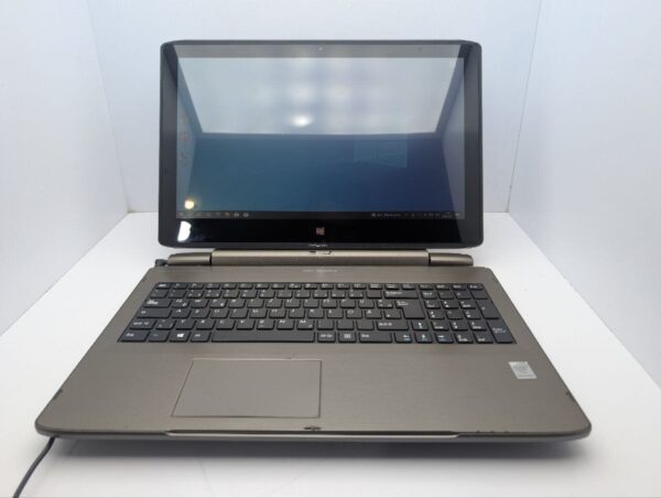 Ноутбук Medion S6214T / 15.6" (1366x768) TN Touch / Intel Pentium N3540 (4 ядра по 2.16 - 2.66 GHz) / 4 GB DDR3 / 60 GB SSD + 500 GB HDD / Intel HD Graphics / WebCam / DVD-ROM / АКБ не тримає - Зображення 2