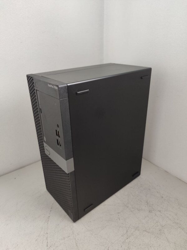 Комплект ПК: комп'ютер Dell OptiPlex 7050 Tower / Intel Core i5-7400 (4 ядра по 3.0 - 3.5 GHz) / 16 GB DDR4 / 256 GB SSD / Intel HD Graphics 630 / DVD-ROM + Монітор Dell P2217 / 22" (1680x1050) TN + Клавіатура та мишка - Зображення 2