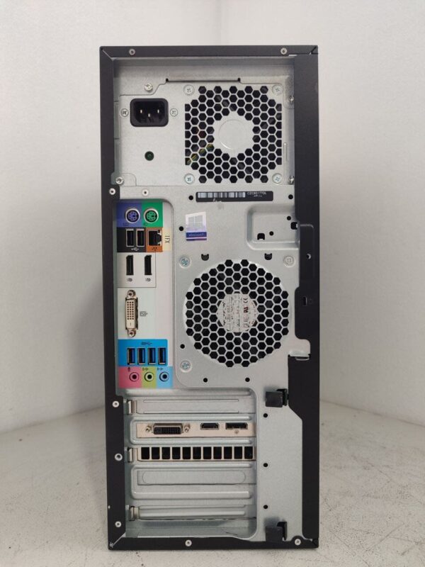 Робоча станція HP Z240 Workstation Tower / Intel Core i7-6700K (4 (8) ядра по 4.0 - 4.2 GHz) / 16 GB DDR4 / 256 GB SSD / nVidia GeForce GTX 1650 Super, 4 GB GDDR6, 128-bit / DVD-ROM - Зображення 4