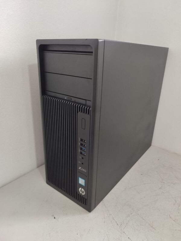 Робоча станція HP Z240 Workstation Tower / Intel Core i7-6700K (4 (8) ядра по 4.0 - 4.2 GHz) / 16 GB DDR4 / 256 GB SSD / nVidia GeForce GTX 1650 Super, 4 GB GDDR6, 128-bit / DVD-ROM - Зображення 2