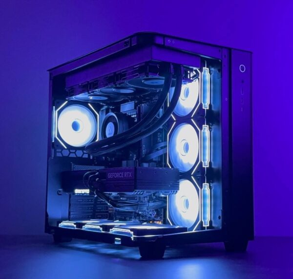 Ігровий ПК Tower / AMD Ryzen 7 7700 (8 (16) ядер по 3.8 - 5.3 GHz) / 32 GB DDR5 / 1000 GB SSD / nVidia GeForce RTX 5080, 16 GB GDDR7, 256-bit / 850W + Кабель живлення - Зображення 2