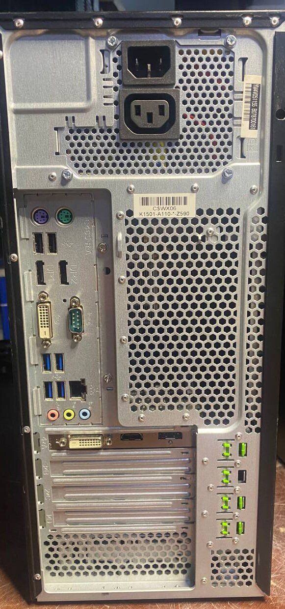 Комп'ютер Fujitsu Esprimo P756 E90 Tower / Intel Core i7-6700 (4 (8) ядра по 3.4 - 4.0 GHz) / 16 GB DDR4 / 250 GB SSD / AMD Radeon RX 550, 2 GB GDDR5, 128-bit / DVD-ROM - Зображення 4