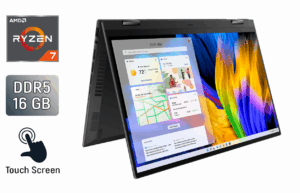Ноутбук-трансформер Б-клас Asus ZenBook UN5401R / 14" (2880x1800) IPS Touch / AMD Ryzen 7 6800H (8 (16) ядер по 3.2 - 4.7 GHz) / 16 GB DDR5 / 512 GB SSD / AMD Radeon 680M / WebCam / Windows 11