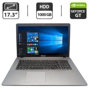 Ноутбук Asus X750 / 17.3'' (1600x900) TN / Intel Core i5-4200U (2 (4) ядра по 1.6 - 2.6 GHz) / 16 GB DDR3 / 1000 GB HDD / nVidia GeForce GT 740M, 2 GB GDDR3, 64-bit / WebCam / DVD-ROM