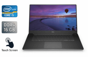 Ноутбук Dell Precision 5520 / 15.6" (3840x2160) IPS Touch / Intel Core i5-7440HQ (4 ядра по 2.8 - 3.8 GHz) / 16 GB DDR4 / 256 GB SSD / Intel HD Graphics 630 / HDMI / Windows 10