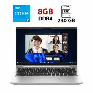 Ноутбук HP EliteBook 640 G10 / 14" (1920x1080) IPS / Intel Core i5-1345U (10 (12) ядер по 1.2 - 4.7 GHz) / 8 GB DDR4 / 240 GB SSD / Intel Iris Xe Graphics / WebCam