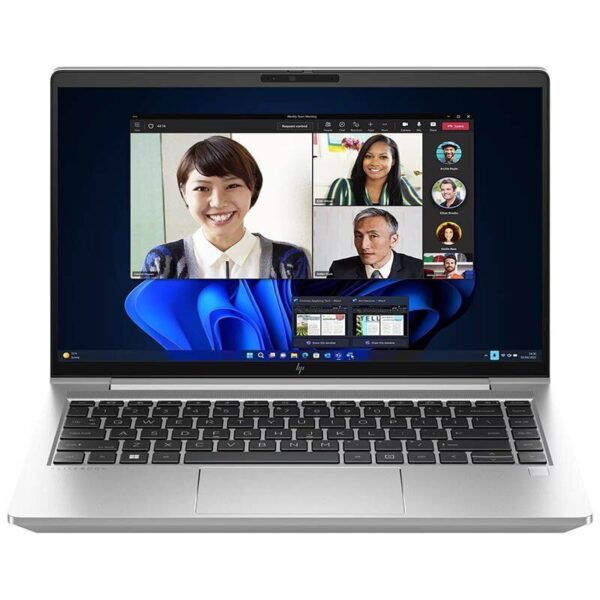 Ноутбук HP EliteBook 640 G10 / 14" (1920x1080) IPS / Intel Core i5-1345U (10 (12) ядер по 1.2 - 4.7 GHz) / 8 GB DDR4 / 240 GB SSD / Intel Iris Xe Graphics / WebCam - Зображення 2