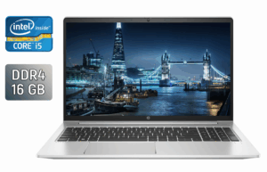 Ноутбук HP ProBook 450 G9 / 15.6" (1920x1080) IPS / Intel Core i5-1235U (10 (12) ядер по 3.3 - 4.4 GHz) / 16 GB DDR4 / 480 GB SSD / Intel Iris Xe Graphics / WebCam / TouchID / Windows 11