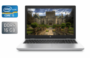 Ноутбук HP ProBook 650 G5 / 15.6" (1920x1080) IPS / Intel Core i7-8665U (4 (8) ядра по 1.9 - 4.8 GHz) / 16 GB DDR4 / 480 GB SSD / Intel UHD Graphics / WebCam / TouchID / Windows 10