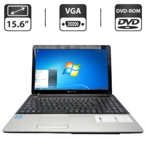 Ноутбук Packard Bell TE11HC / 15.6" (1366x768) TN / Intel Core i5-3210M (2 (4) ядра по 2.5 - 3.1 GHz) / 6 GB DDR3 / 320 GB HDD / Intel HD Graphics 4000 / WebCam / DVD-ROM