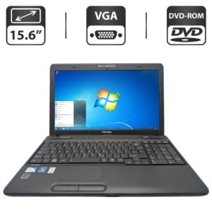 Ноутбук Toshiba Satellite Pro C660 / 15.6" (1366x768) TN / Intel Core i3-380M (2 (4) ядра по 2.53 GHz) / 6 GB DDR3 / 320 GB HDD / Intel HD Graphics 1000 / WebCam / DVD-ROM