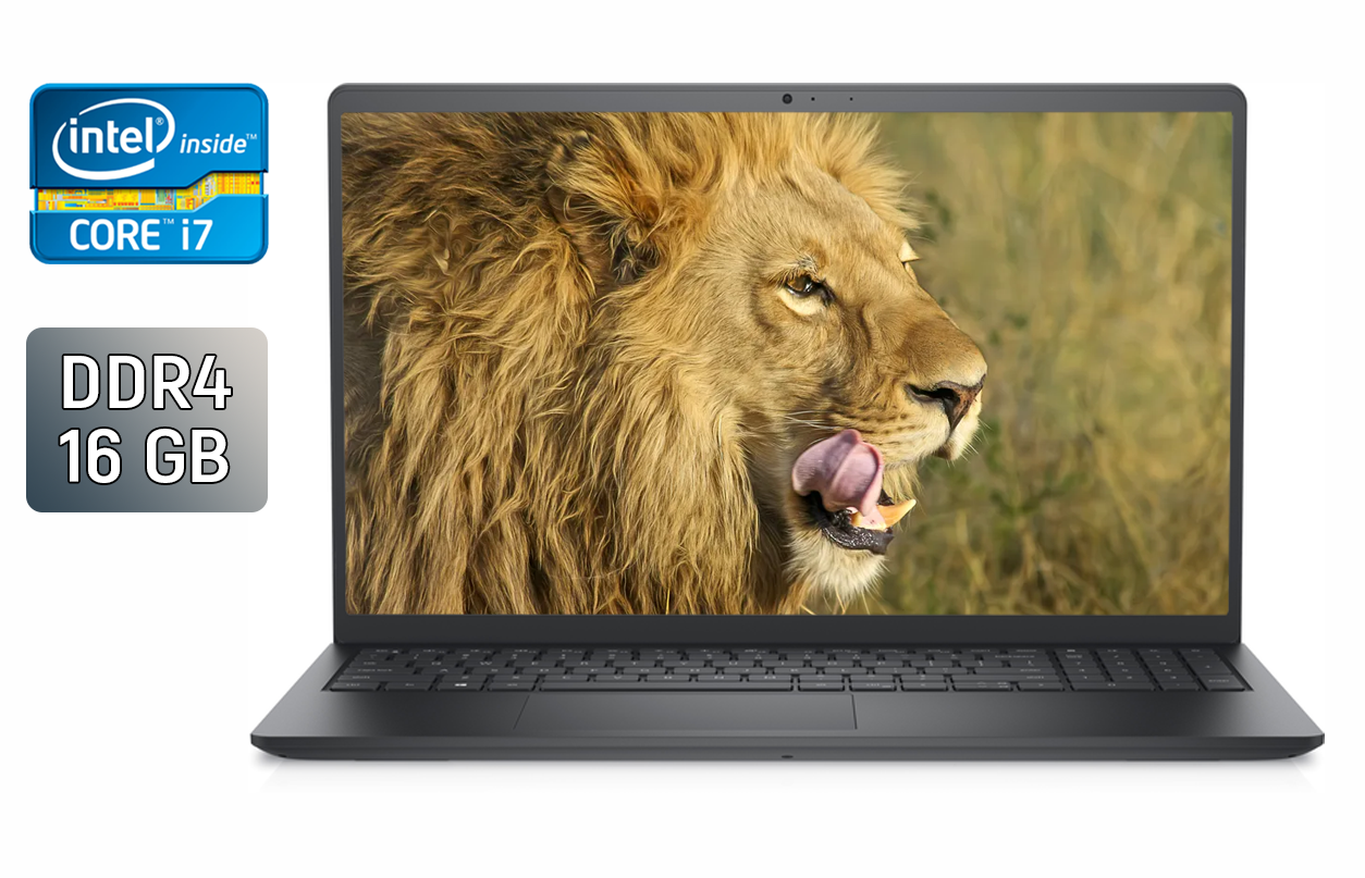 Ультрабук Б-клас Dell Vostro 15 5510 / 15.6" (1920x1080) IPS / Intel Core i7-11370H (4 (8) ядра по 3.0 - 4.8 GHz) / 16 GB DDR4 / 512 GB SSD / Intel Iris Xe Graphics / WebCam / TouchID / Windows 11