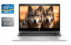 Ультрабук Б-клас HP EliteBook 840 G6 / 14" (1920x1080) IPS / Intel Core i5-8265U (4 (8) ядра по 1.6 - 3.9 GHz) / 8 GB DDR4 / 256 GB SSD / Intel UHD Graphics 620 / WebCam / TouchID / Windows 10