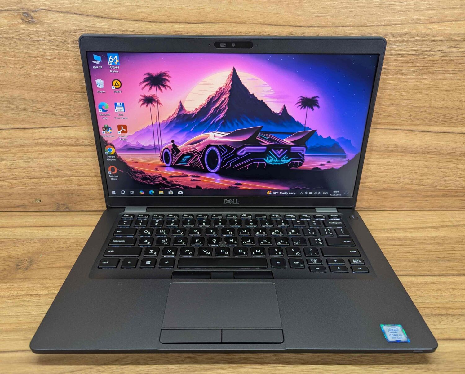 Ультрабук Dell Latitude 5400 / 14" (1920x1080) IPS / Intel Core i5-8365U (4 (8) ядра по 1.6 - 4.1 GHz) / 16 GB DDR4 / 512 GB SSD / Intel UHD Graphics / WebCam / HDMI / Windows 10 - Зображення 2
