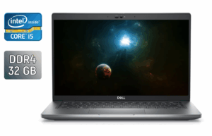 Ультрабук Dell Latitude 5430 / 14" (1920x1080) IPS / Intel Core i5-1245U (10 (12) ядер по 1.2 - 4.4 GHz) / 32 GB DDR4 / 1000 GB SSD / Intel Iris Xe Graphics / WebCam / HDMI / Windows 11