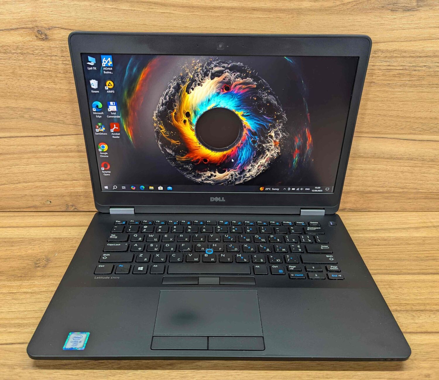 Ультрабук Dell Latitude E7470 / 14" (1920x1080) IPS / Intel Core i5-6300U (2 (4) ядра по 2.4 - 3.0 GHz) / 8 GB DDR4 / 256 GB SSD / Intel HD Graphics 520 / HDMI / Windows 10 - Зображення 2