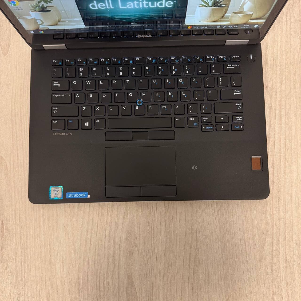 Ультрабук Dell Latitude E7470 / 14" (2560x1440) IPS Touch / Intel Core i7-6600U (2 (4) ядра по 2.6 - 3.4 GHz) / 8 GB DDR4 / 256 GB SSD NVMe / Intel HD Graphics 520 / WebCam - Зображення 7