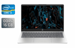 Ультрабук HP 14-ep0033cl / 14" (1920x1080) IPS / Intel Core i3-1315U (6 (8) ядер по 3.3 - 4.5 GHz) / 16 GB DDR4 / 512 GB SSD / Intel UHD Graphics / WebCam / TouchID / Windows 11