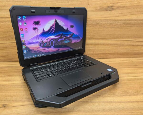 Захищений ноутбук Dell Latitude 14 Rugged 5414 / 14" (1366x768) TN / Intel Core i5-6300U (2 (4) ядра по 2.4 - 3.0 GHz) / 8 GB DDR4 / 256 GB SSD / Intel HD Graphics 520 / HDMI / WebCam / Windows 10 - Зображення 4