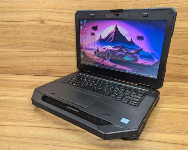 Захищений ноутбук Dell Latitude 14 Rugged 5414 / 14" (1366x768) TN / Intel Core i5-6300U (2 (4) ядра по 2.4 - 3.0 GHz) / 8 GB DDR4 / 256 GB SSD / Intel HD Graphics 520 / HDMI / WebCam / Windows 10 - Зображення 5