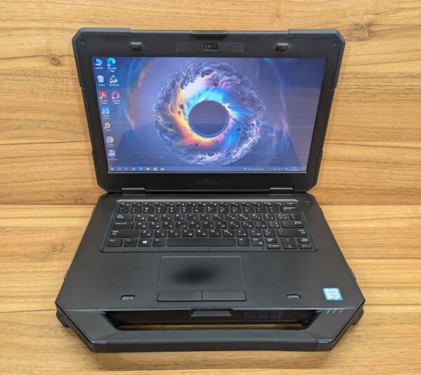Захищений ноутбук Dell Latitude 14 Rugged 5414 / 14" (1366x768) TN / Intel Core i5-6300U (2 (4) ядра по 2.4 - 3.0 GHz) / 8 GB DDR4 / 256 GB SSD / Intel HD Graphics 520 / WebCam / HDMI / Windows 10 - Зображення 2