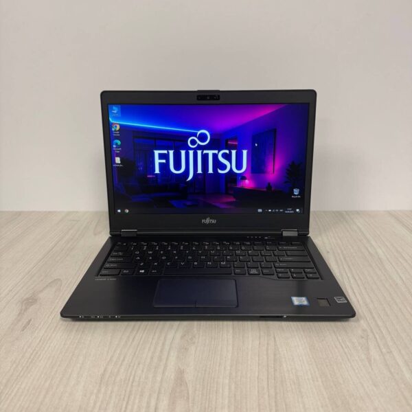 Ноутбук Fujitsu LifeBook U749 / 14" (1920x1080) IPS / Intel Core i5-8365U (4 (8) ядра по 1.6 - 4.1 GHz) / 8 GB DDR4 / 256 GB SSD NVMe / Intel UHD Graphics 620 / WebCam - Зображення 2