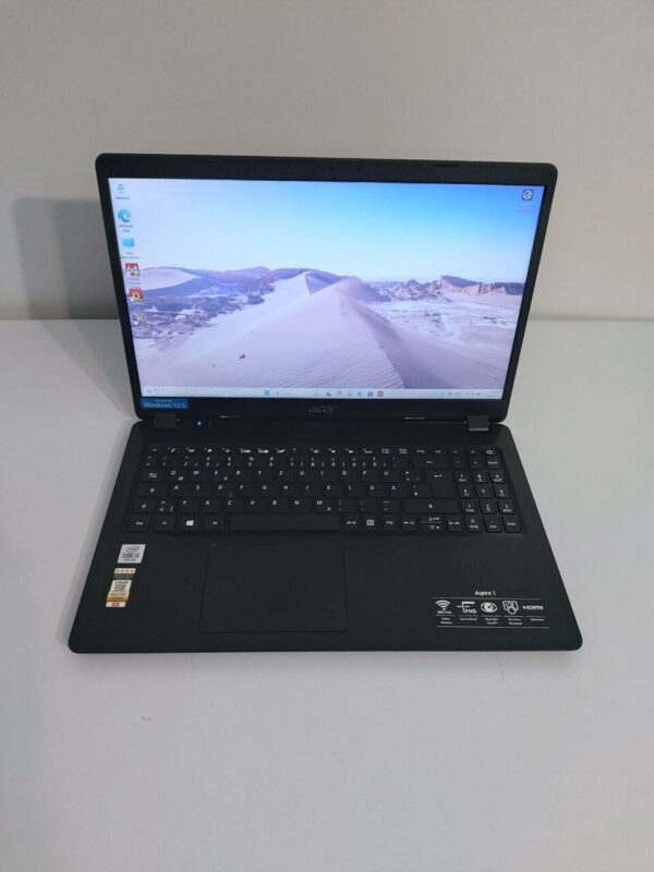 Ноутбук Б-клас Acer Aspire 3 A315-54 / 15.6" (1920x1080) TN / Intel Core i5-10210U (4 (8) ядра по 1.6 - 4.2 GHz) / 8 GB DDR4 / 256 GB SSD M.2 / Intel UHD Graphics / WebCam - Зображення 2
