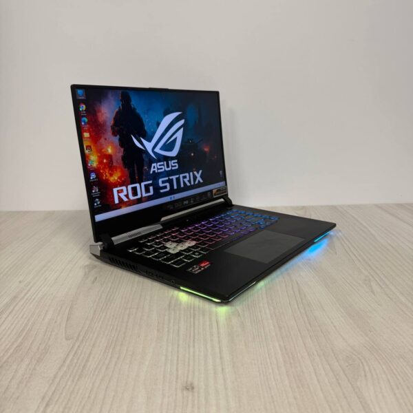Ігровий ноутбук Б-клас Asus ROG Strix G15 Advantage Edition G513QY / 15.6" (2560x1440) IPS / AMD Ryzen 9 5980HX (8 (16) ядер по 3.3 - 4.8 GHz) / 16 GB DDR4 / 512 GB SSD NVMe / AMD Radeon RX 6800M, 12 GB GDDR6, 192-bit - Зображення 4