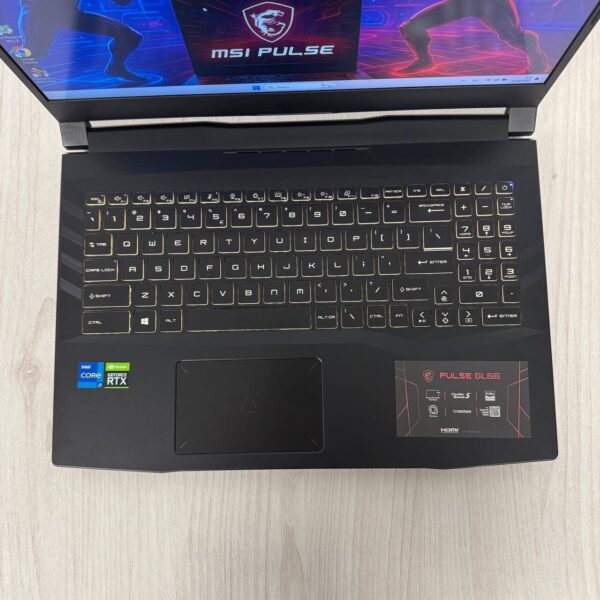 Ігровий ноутбук Б-клас MSI Pulse GL66 11UGKV / 15.6" (1920x1080) IPS / Intel Core i7-11800H (8 (16) ядер по 1.9 - 4.6 GHz) / 16 GB DDR4 / 512 GB SSD NVMe / nVidia GeForce RTX 3070, 8 GB GDDR6, 256-bit / WebCam - Зображення 7