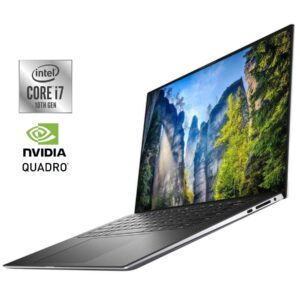 Мобільна робоча станція Б-клас Dell Precision 5550 / 15.6" (1920x1200) IPS / Intel Core i7-10750H (6 (12) ядра по 2.6 - 5.0 GHz) / 16 GB DDR4 / 512 GB SSD NVMe / nVidia Quadro T2000 Max-Q, 4 GB GDDR5, 128-bit / WebCam