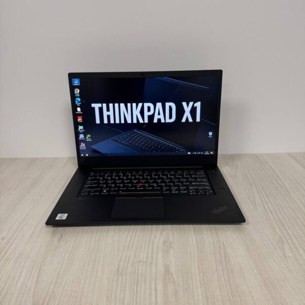 Ігровий ультрабук Б-клас Lenovo ThinkPad X1 Extreme Gen 3 / 15.6" (3840x2160) IPS / Intel Core i7-10850H (6 (12) ядер по 2.7 - 5.1 GHz) / 16 GB DDR4 / 512 GB SSD NVMe / nVidia GeForce GTX 1650 Max-Q, 4 GB GDDR6, 128-bit / WebCam - Зображення 2