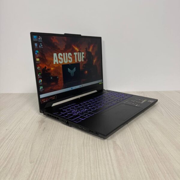 Ігровий ноутбук Asus TUF Gaming A15 FA507NU / 15.6" (1920x1080) IPS / AMD Ryzen 5 7535HS (6 (12) ядер по 3.3 - 4.55 GHz) / 16 GB DDR5 / 512 GB SSD NVMe / nVidia GeForce RTX 4050, 6 GB GDDR6, 96-bit / WebCam - Зображення 4