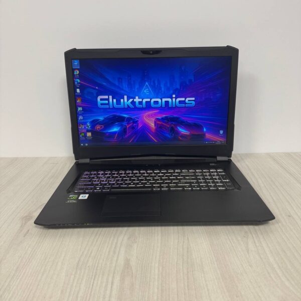 Ігровий ноутбук Eluktronics 17 PA17HP6 / 17.3" (2560x1440) IPS / Intel Core i7-7700HQ (4 (8) ядра по 2.8 - 3.8 GHz) / 16 GB DDR4 / 240 GB SSD NVMe / nVidia GeForce GTX 1070, 8 GB GDDR5, 256-bit / WebCam - Зображення 2