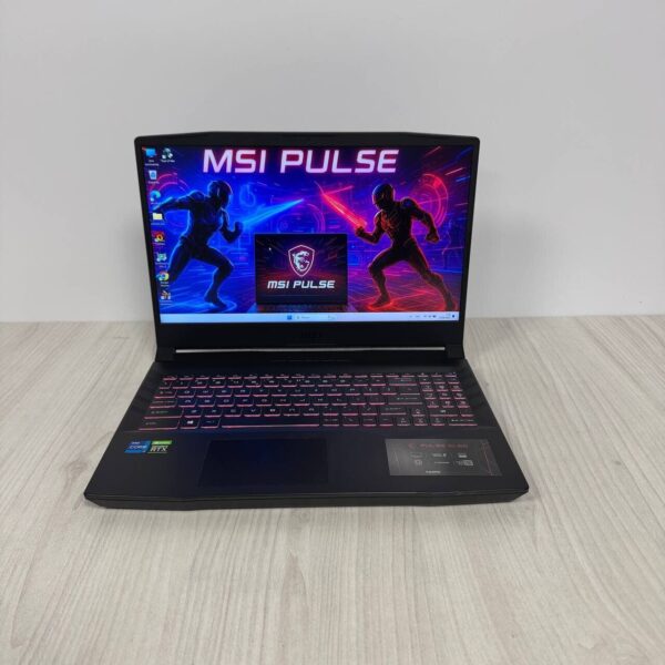 Ігровий ноутбук Б-клас MSI Pulse GL66 11UGKV / 15.6" (1920x1080) IPS / Intel Core i7-11800H (8 (16) ядер по 1.9 - 4.6 GHz) / 16 GB DDR4 / 512 GB SSD NVMe / nVidia GeForce RTX 3070, 8 GB GDDR6, 256-bit / WebCam - Зображення 2