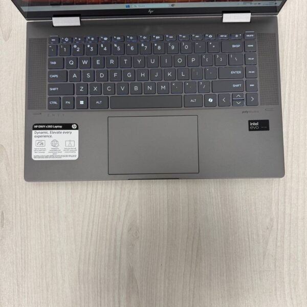 Ультрабук-трансформер HP Envy x360 15-fe1073cl / 15.6" (1920x1080) IPS Touch / Intel Core Ultra 7 155U (12 (14) ядер по 1.7 - 4.8 GHz) / 32 GB DDR5 / 1000 GB SSD NVMe / Intel Graphics / WebCam - Зображення 9